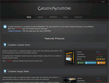 Tablet Screenshot of creative-solutions.net