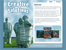 Tablet Screenshot of creative-solutions.co.za